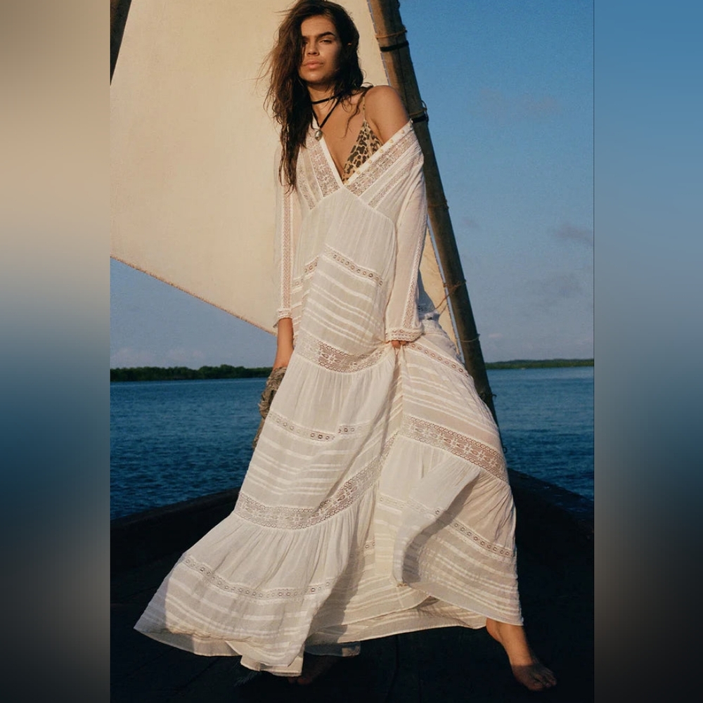 Spell Teodora Gown - White - Picture 7 of 14